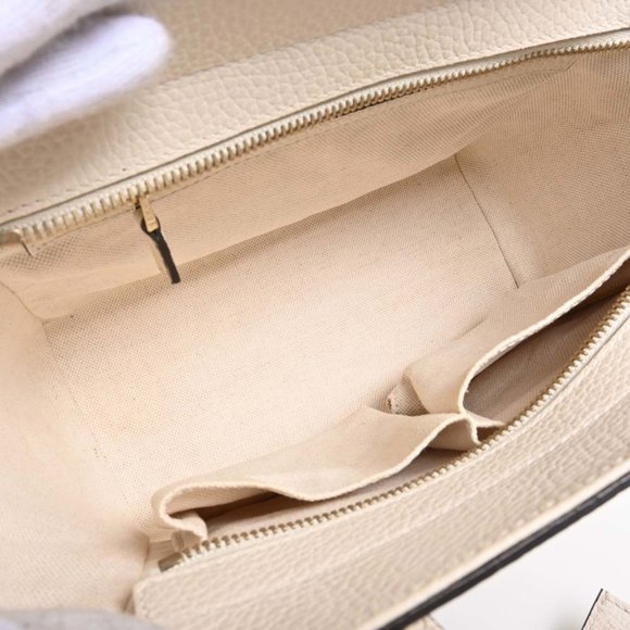 Gucci Leather Swing 2WAY Handbag 368827 Ivory Women's - Picture 6 of 10